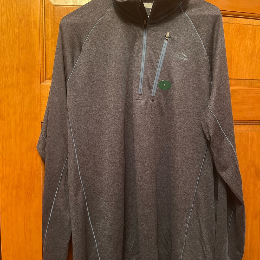 LL Bean quick dry trail tee. Size L mens.  NWT.